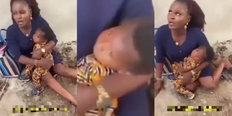 Nigerian woman caught red-handed selling female babies for ₦500k and male babies for ₦1 million naira