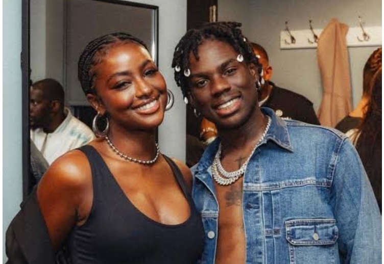 Justine Skye under fire over outfit she wore to attend Lagos church with Rema on New Year’s Eve (video)