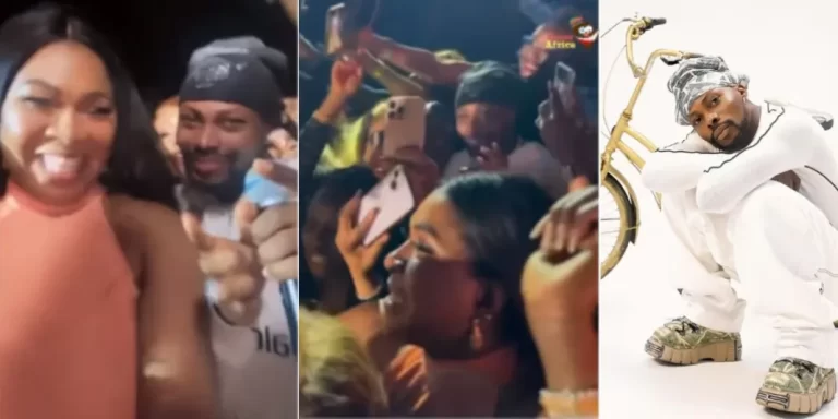 “She needs to come home now” – Man cries out after spotting his mom at Asake’s concert in Spain (Video)