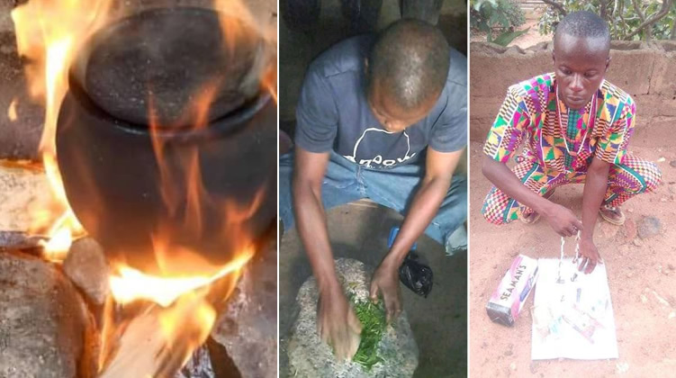 “My head is rotting away, I used my brain for money rituals” – Nigerian man cries out