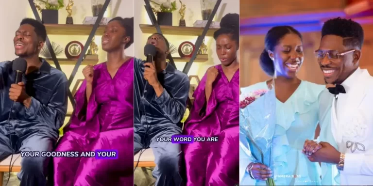 “My beautiful sister is pregnant” – Moses Bliss’ wife, Marie sparks pregnancy rumours with new video