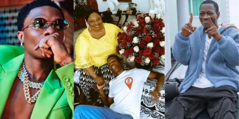 “Baba no dey talk much, so matured” – Reactions as Wizkid breaks silence after DJ Chicken disrespected his late mom