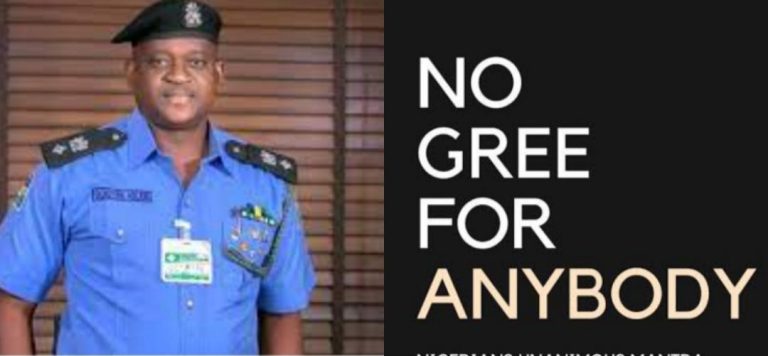 “It may cause problem or trigger crisis” – Police warns Nigerians against using the viral new slogan ”No gree for anybody”