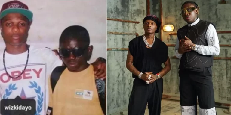 “This is inspiring, at a start wizkid tall pass zlatan but now zlatan is taller” – Old picture of Wizkid and Zlatan Ibile before fame and money sparks reactions online (Photos)
