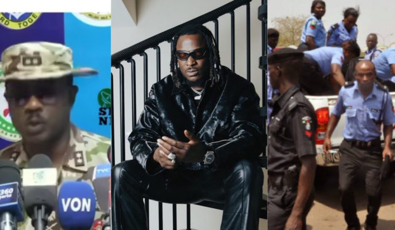 “Fight, na who win we go obey” – Peruzzi reacts as Nigerian police kick against Nigerians using the slogan ‘no gree for anybody’ and army endorses it’s use for Nigerians