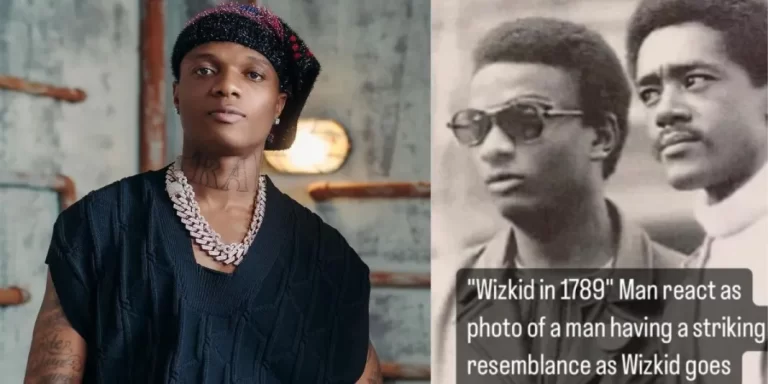“Reincarnation is real” – Photo of singer Wizkid look-alike in the year 1789 gets social media abuzz