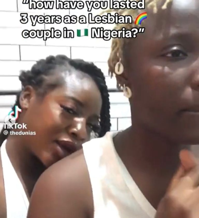 Nigerian lesbian couple join the ‘of course’ challenge (Video)