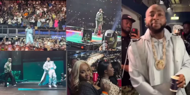 “Stadium time” – Singer Davido brags as he shutdown London 02 Arena with energetic performance (Video)