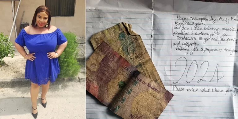 ”Kids are wonderful people” – Teacher shares heartwarming note and money her student gave her upon resumption of school