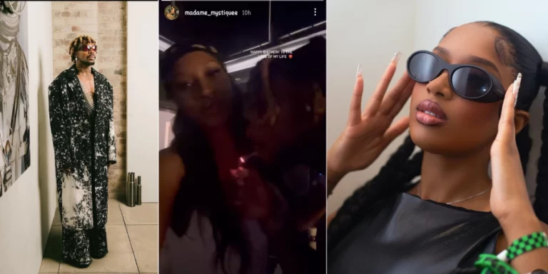 “Love of my life” – Lovely video of Asake and his girlfriend Mystiquee on his 29th birthday party sparks reactions (Watch)
