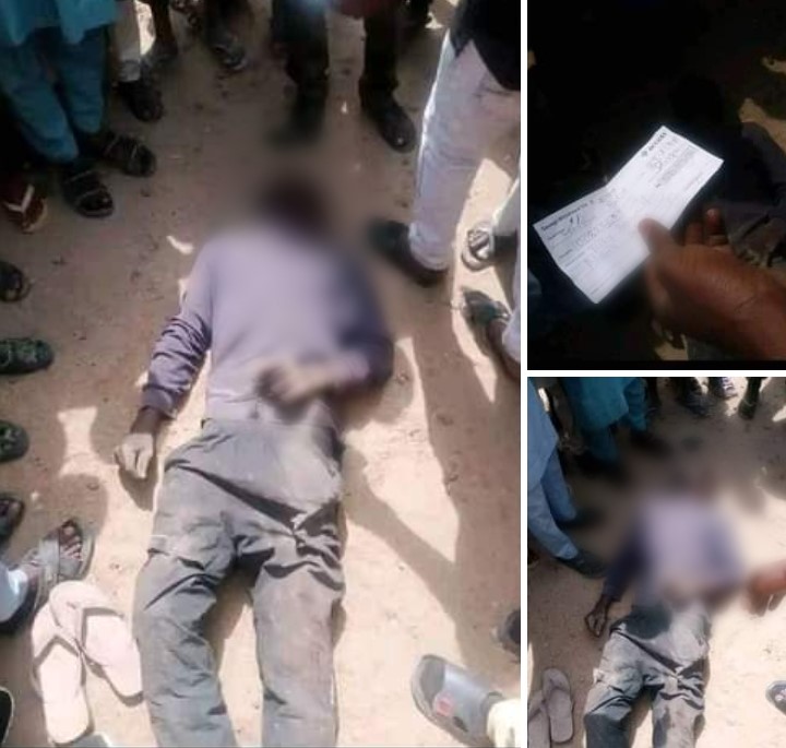 Man slumps and dies after withdrawing money from bank in Taraba (Photos)