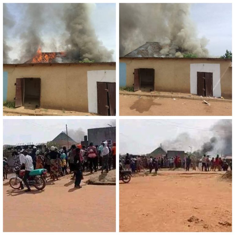 Plateau massacre: Angry women burn down Bokkos traditional ruler’s house