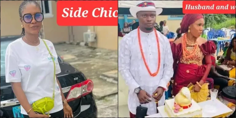 ”You think say na marriage you dey? your husband dey sleep house?” – Side chic blasts married lover’s wife for refusing to leave him for her