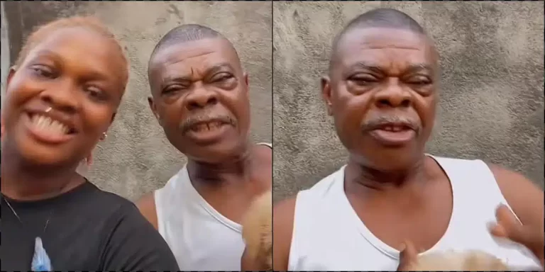 Father and daughter stirs reactions as they trend following hilarious perfume advert (Video)