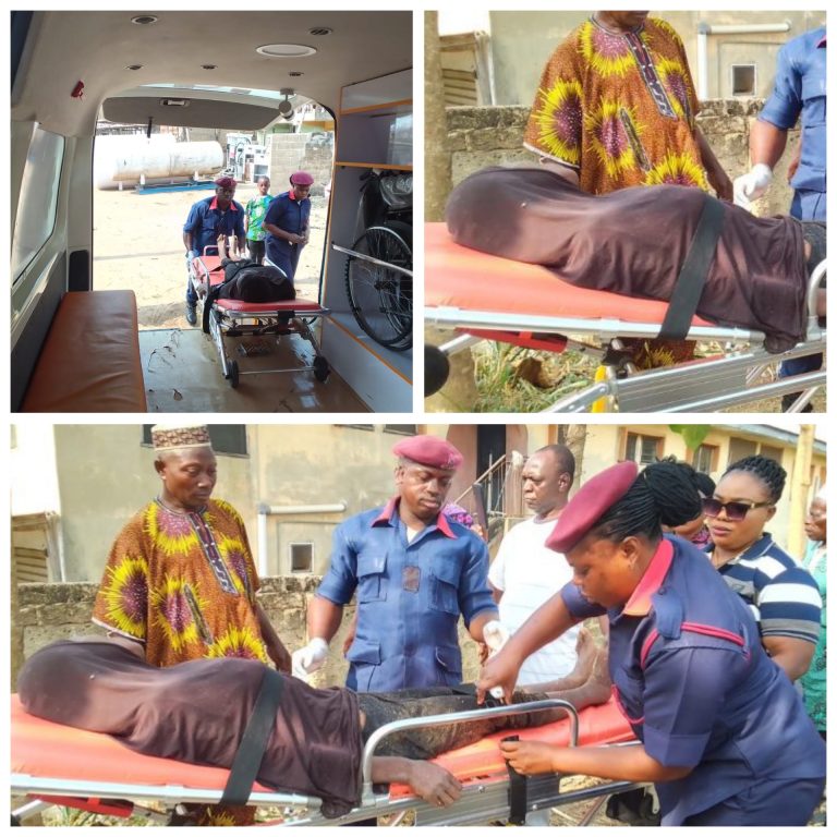 NSCDC operatives rescue woman who attempted suicide by jumping into Osun river