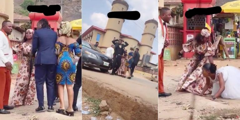 Video trends as Nigerian man calls off wedding after finding out his bride is lesbian (Watch)
