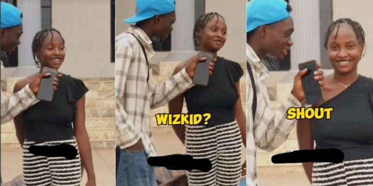 Nigerian lady picks a night with Wizkid over N1 billion, causes stirs online (Video)