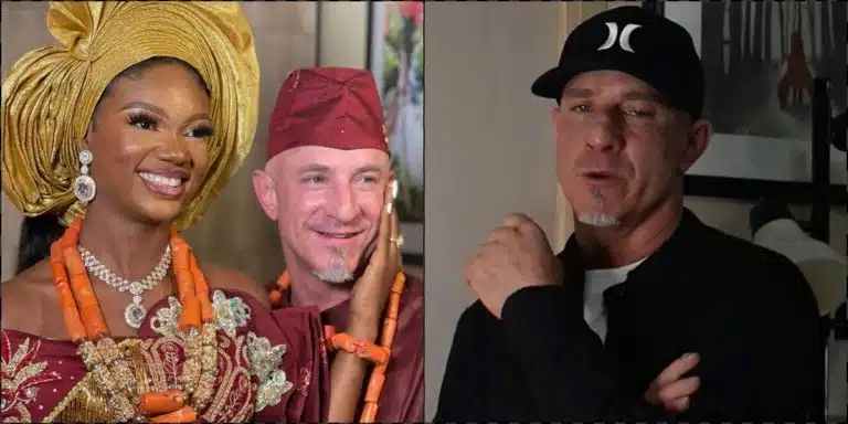 “She calls me big head, oga and I call her madam” – White man married to a Nigerian woman shares hilarious experience