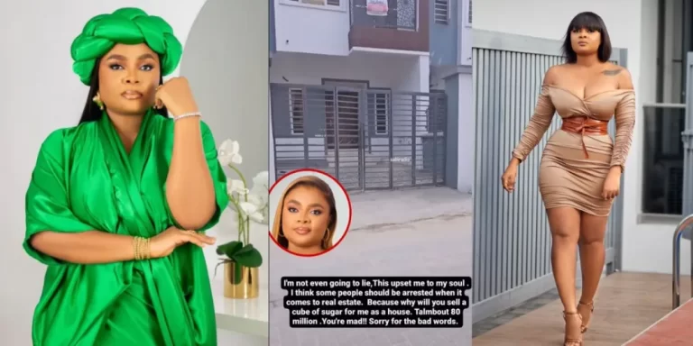 “Why will you sell cube of sugar for me as a house?” — Actress Bimbo Ademoye blasts real estate developers in Lekki (Video)