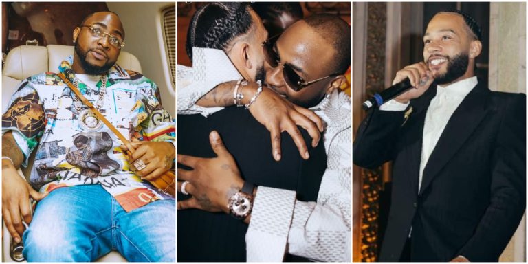 “I’m usually the giver, not the receiver” – Davido celebrates as Memphis Depay surprise him with birthday gift