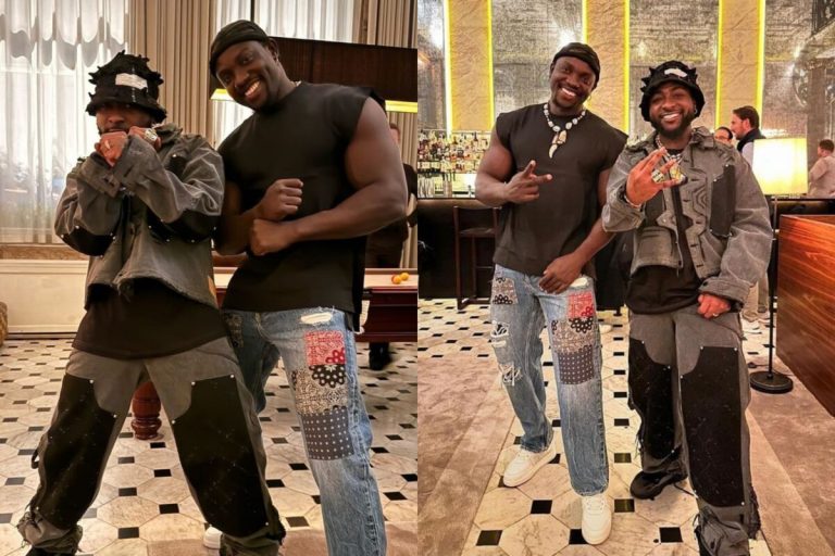 Davido sparks backlash as he hangs out with Very Dark Man, calls him a freedom fighter