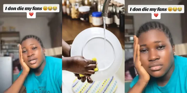 Married woman cries for help over excessive plate washing in her matrimonial home