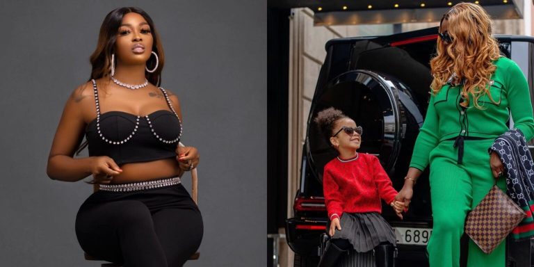 “My IVF miracle” – BBNaija star Ka3na shares IVF journey to celebrate her daughter