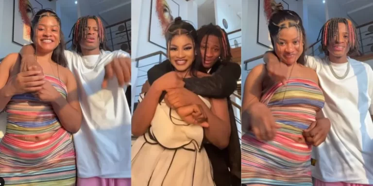 “This guy carry your mate” – New video of BBNaija’s Phyna and singer Khaid dancing together sparks reactions online (Watch)