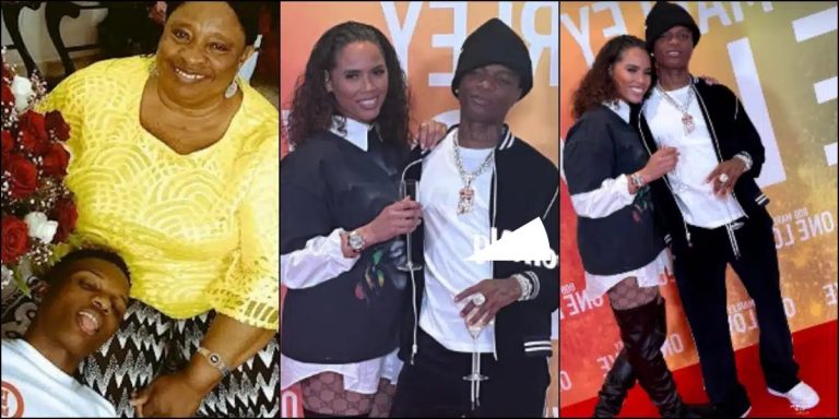 “His mother’s demise is affecting him, may God comfort him” – New photos of Wizkid and Jada P stir reactions
