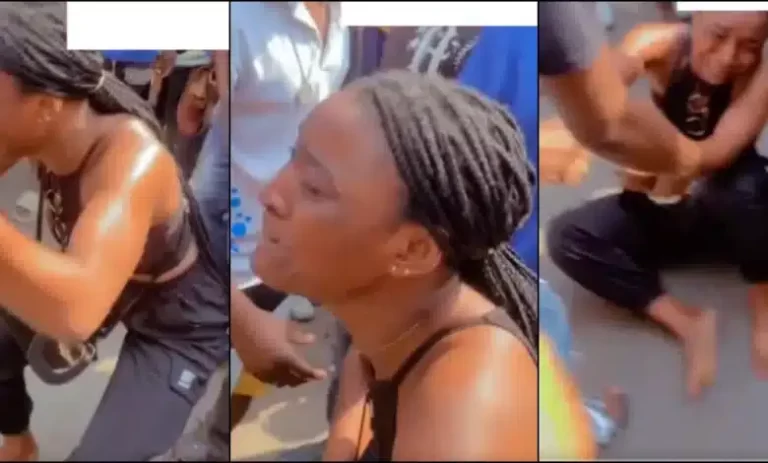 Lady collapses after iPhone X she bought at GSM market ‘turned to soap’