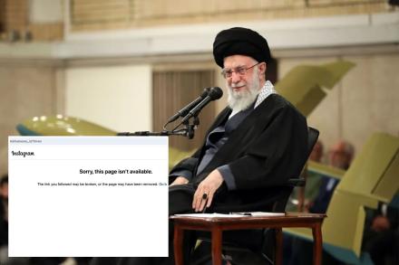 Meta deletes Iran leader Ali Khamenei from Facebook and Instagram after he made calls to ‘wipe Israel off map’