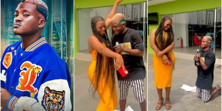 “I can’t come back to you” – Portable’s estranged baby mama mocks him with video of lookalike begging her (Video)