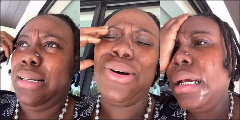 AFCON Final: “I need oxygen, my chest” –  Singer Teni weeps profusely after Ivory Coast defeated Nigeria (Video)