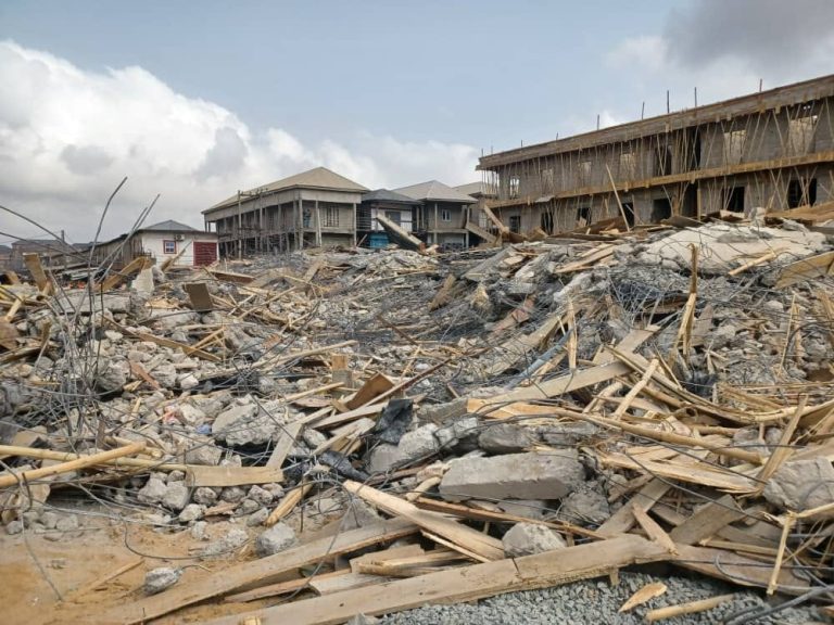 Six confirmed dead as three-storey building collapses in Onitsha