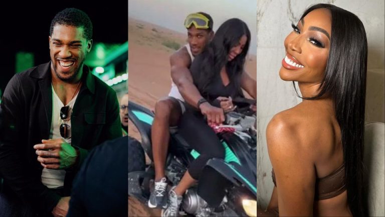 Anthony Joshua sparks dating rumor as he hangs out with business woman, Kika Osunde