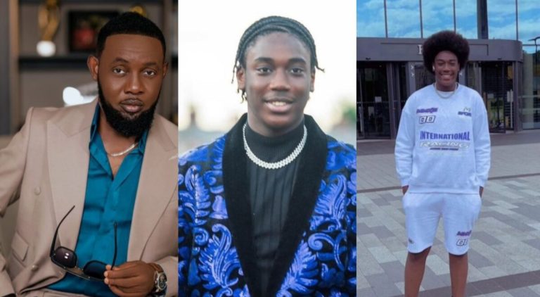 “No wonder his wife hasn’t been happy” – Netizens react as Ayo Makun unveils his son on his 17th birthday