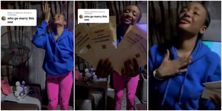 “They said nobody would ever marry me” – Lady dances with joy, flaunts her wedding invitation cards online despite negative predictions