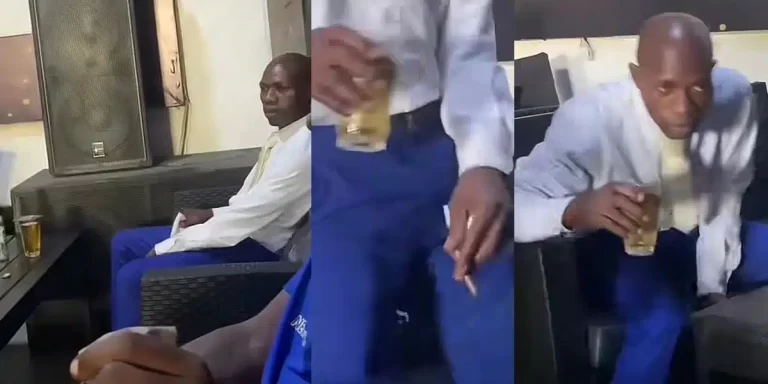 “He went to preach the gospel” — Man catches his pastor inside beer parlor