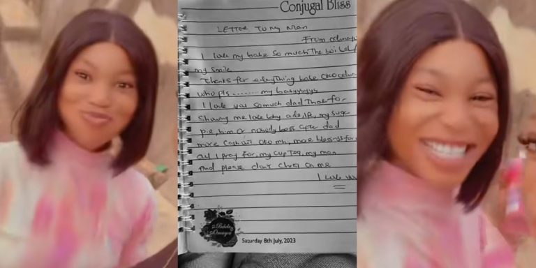“I love my babe so much, the boy behind my smile” – Controversy erupts over 14-year-old girl’s love letter to boyfriend