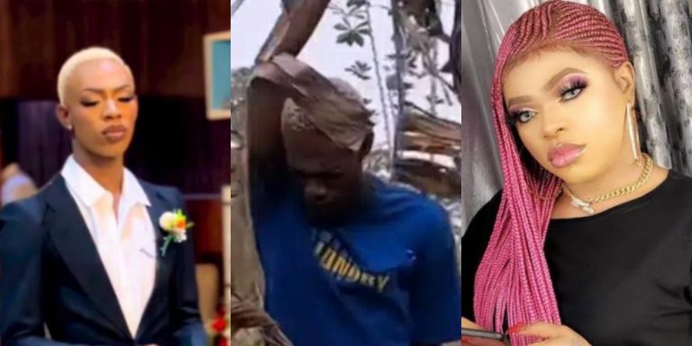 “I’m having spiritual attacks, sometimes I see Bobrisky in dream” — James Brown says as he goes to the village for prayers