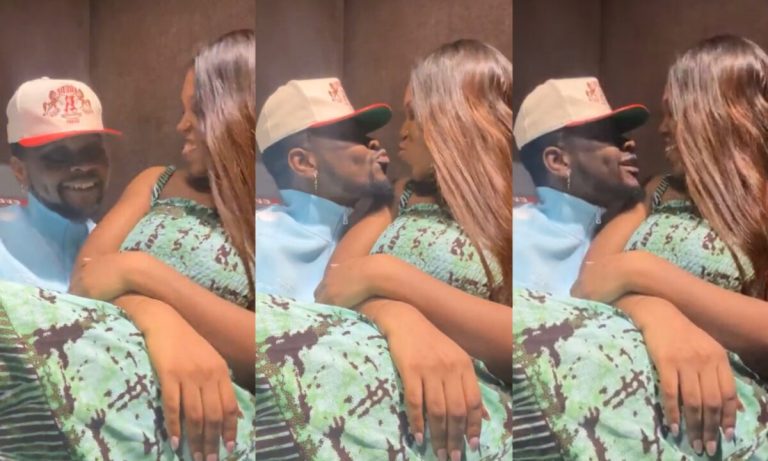 “His wife is simple and pretty, always dressing responsible” – Reactions as Kizz Daniel flaunts his wife online (video)