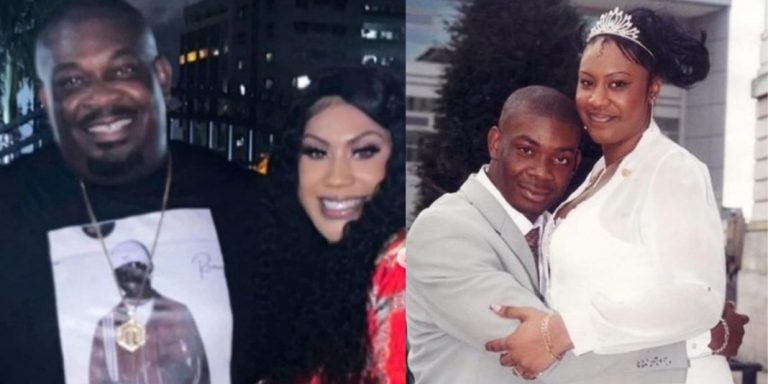 “They should remarry” – Nigerians react to recent photo of Don Jazzy and his ex-wife Michelle Jackson (Photos)