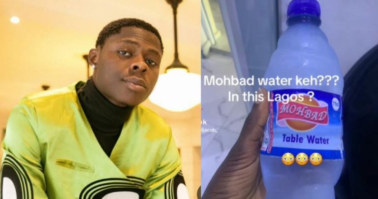 “Mohbad water ke? In this Lagos?” – Controversy erupts as ‘Mohbad Water’ emerges in Lagos markets (Video)