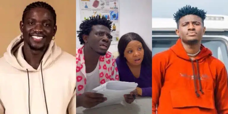 “I’m not a clout chaser like you” – Nasty Blaq reacts to VeryDarkMan over skit with Lord Lamba’s baby mama, Queen