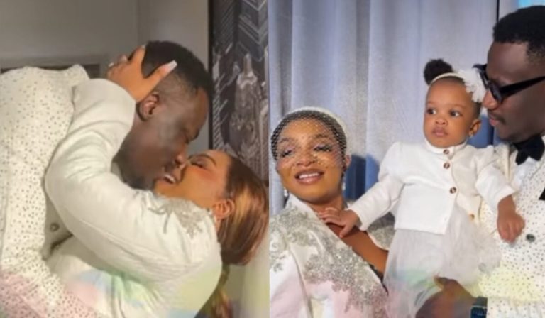 “Ever since David came into my life, he has brought me peace and happiness” – Queen Mercy appreciates husband