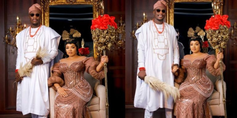 Queen Atang releases pre-wedding photos as her wedding to her fiance King David begins today