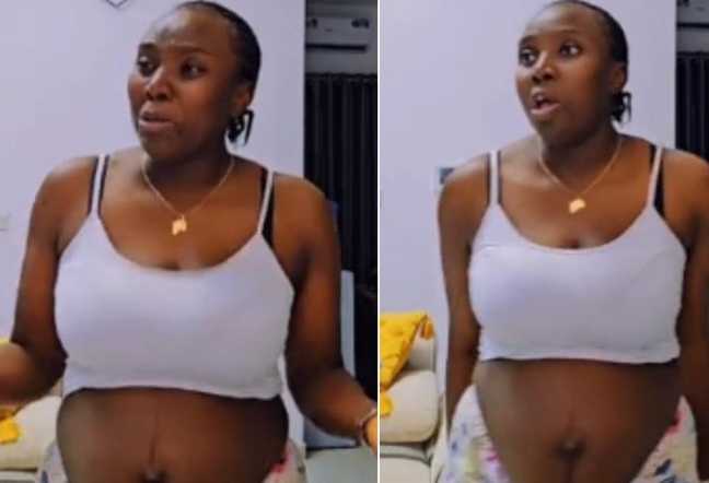 “I still prefer being a baby mama” – Lady says as she’s set to give birth to second child for her man, rejects marriage