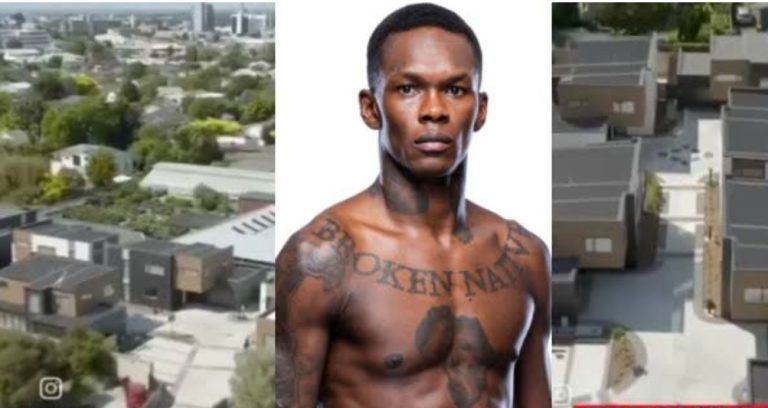 “One down, 50 more to go” – Israel Adesanya unveils multi-million naira estate, ‘Adesanya Close