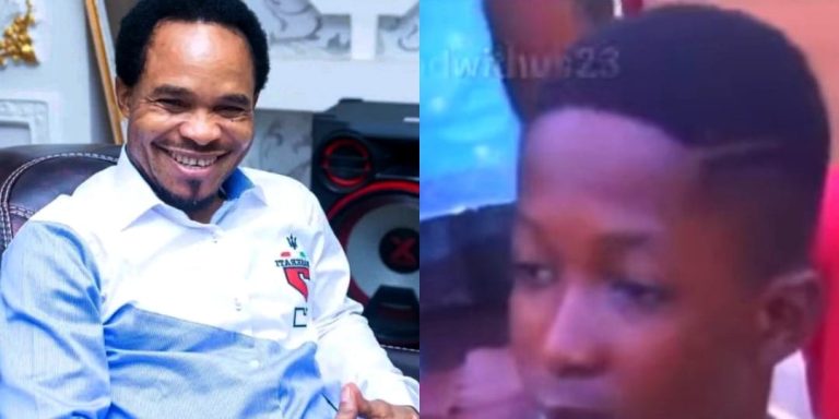 “You’re an literate” – Pastor Odumeje tells little boy who corrected him after pronouncing silver as “sriver”