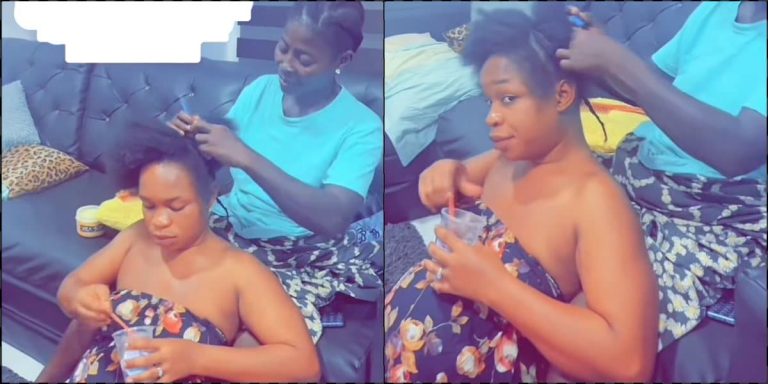 “She doesn’t want me to do anything, she cooks, clean and many others” – Pregnant woman gushes over caring mother-in-law